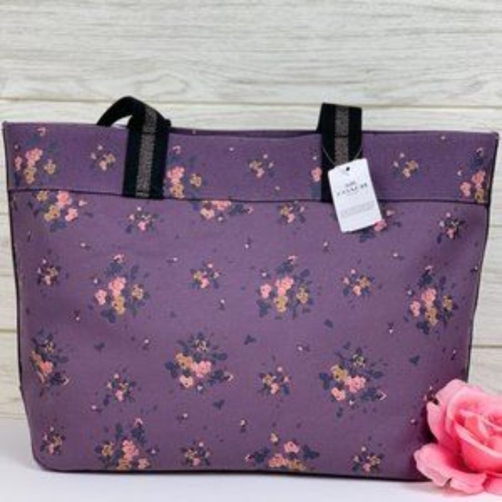 🥰Coach Disney Tote Bag Dusty Lavender Multi_2